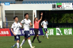 2025年04月04日 中冠-南宁东方聚鼎0-2贵州开大 邹双龙传射建功