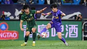 2025年04月20日 五轮首胜！津门虎2-0浙江 基莱斯中柱+造乌龙 浙江四轮不胜
